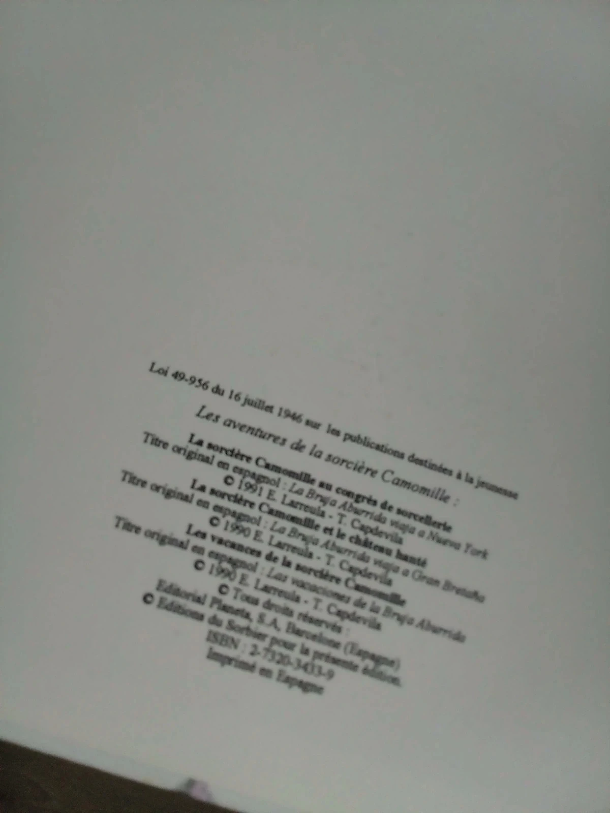 Grand livre cartonné les aventures de la sorcière camomille – photo 4